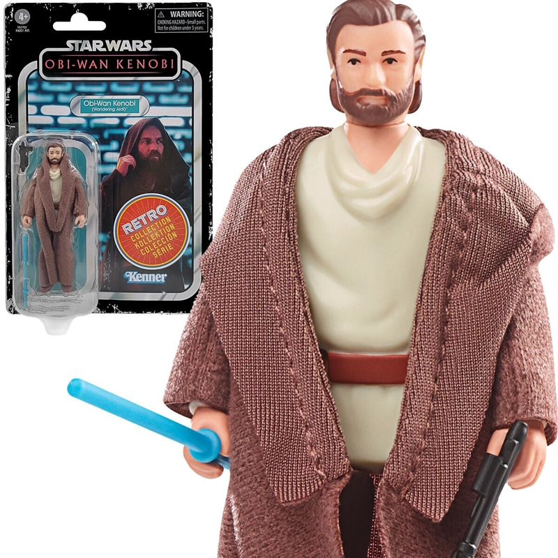 STAR WARS OBI-WAN KENOBI WANDERING JEDI RETRO COLLECTION - 3