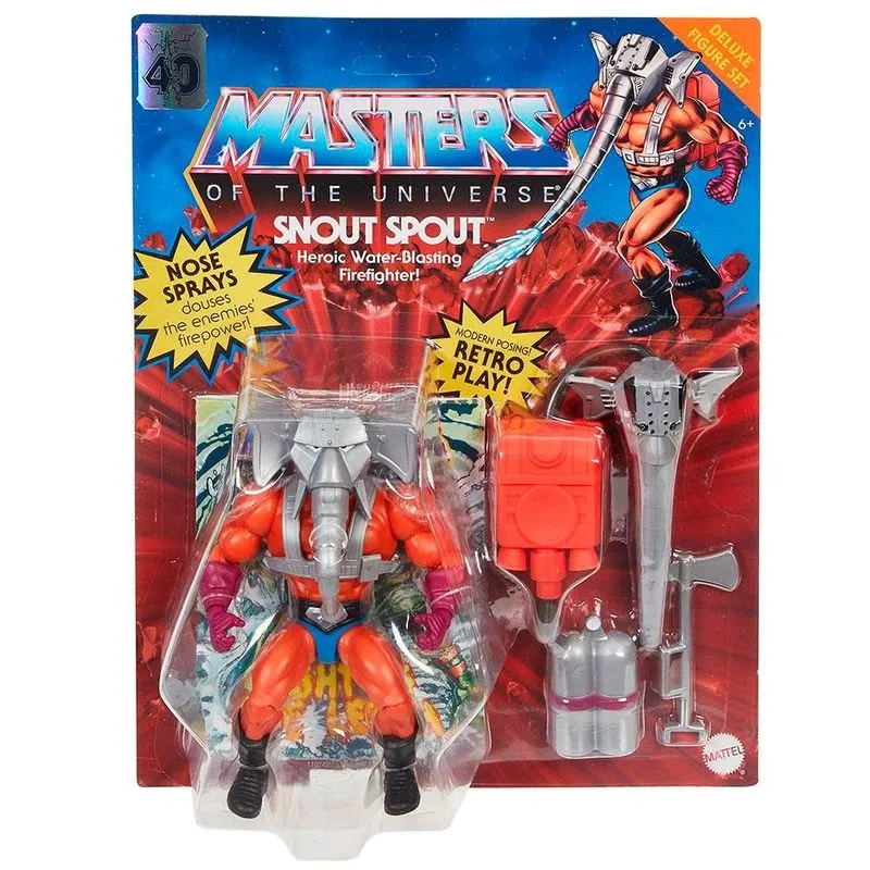 FIGURA SNOUT SPOUT MASTER OF THE UNIVERSE ORIGINS HE MAN MOTU - 1