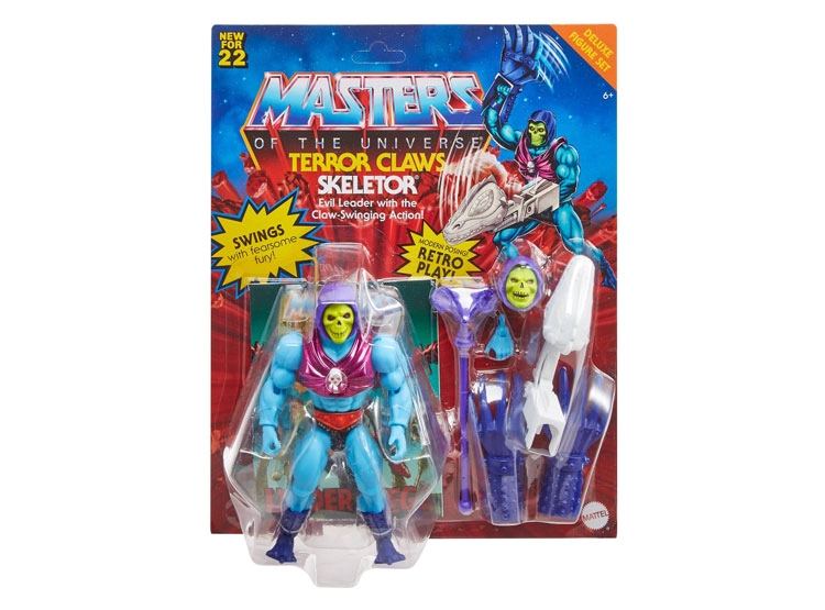 MASTERS OF THE UNIVERSE ORIGINS SKELETOR GARRA DIABOLICA MOTU - 1