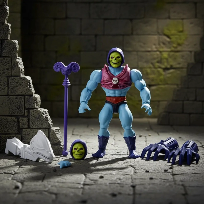 MASTERS OF THE UNIVERSE ORIGINS SKELETOR GARRA DIABOLICA MOTU - 9