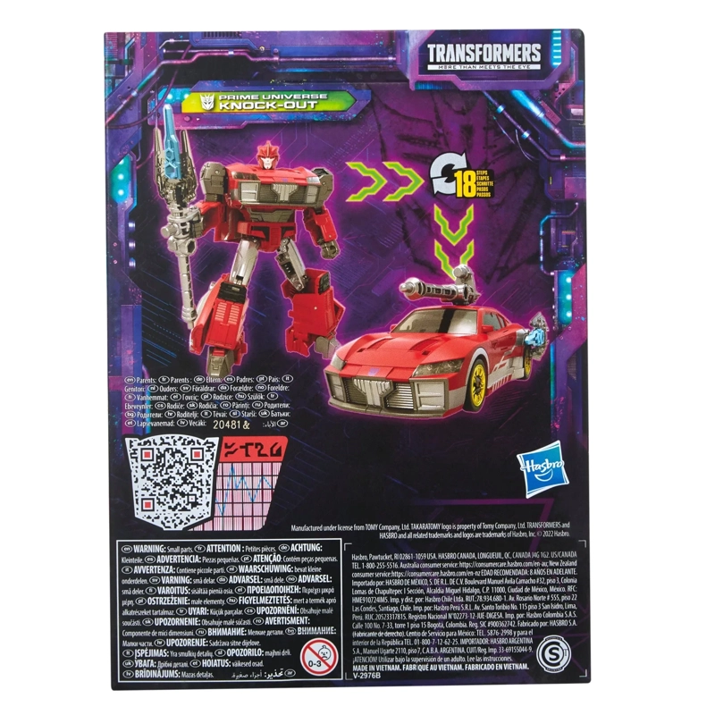 TRANSFORMERS LEGACY DELUXE PRIME UNIVERSE KNOCK OUT - 2