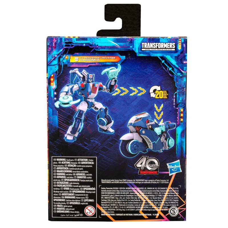 TRANSFORMERS LEGACY UNITED DELUXE CYBERVERSE CHROMIA - 4