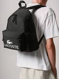 MOCHILA DEPORTIVA LACOSTE 19,9L NU5182Z POLIESTER CROC SPORT - 9