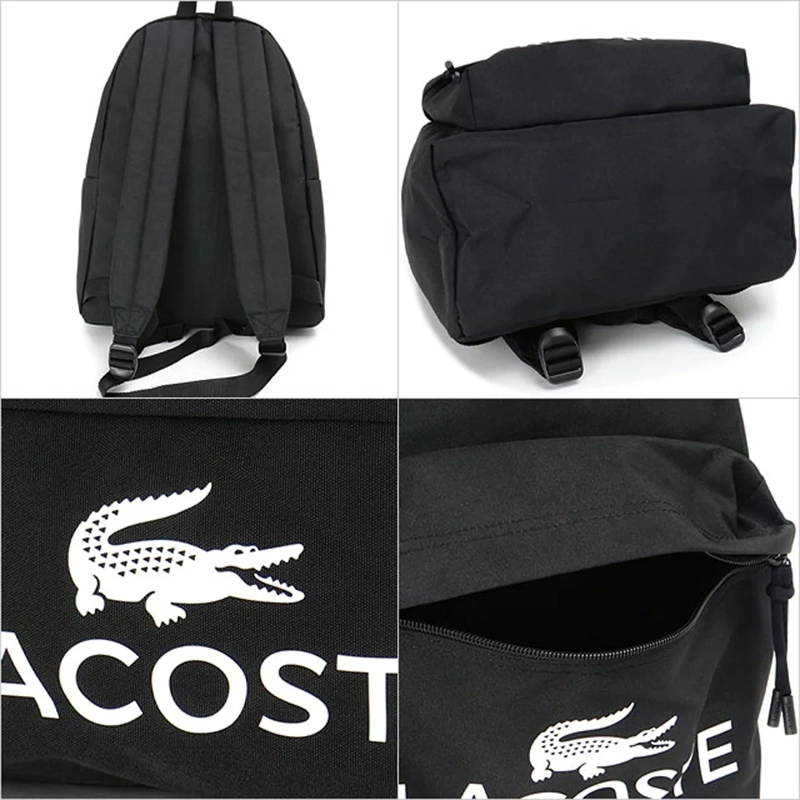 MOCHILA DEPORTIVA LACOSTE 19,9L NU5182Z POLIESTER CROC SPORT - 10