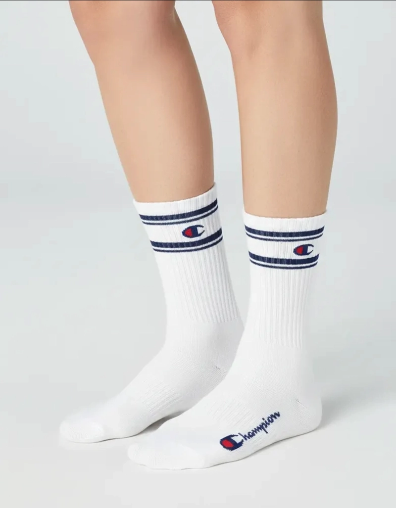 CALCETINES PACK 3 PARES CHAMPION UNISEX CREW DEPORTIVOS BL - 5