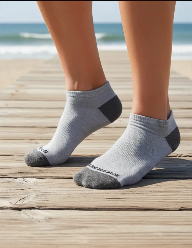 PACK 3 PARES CALCETINES SKECHERS TOBILLEROS LOW CUT CALCETAS - 3