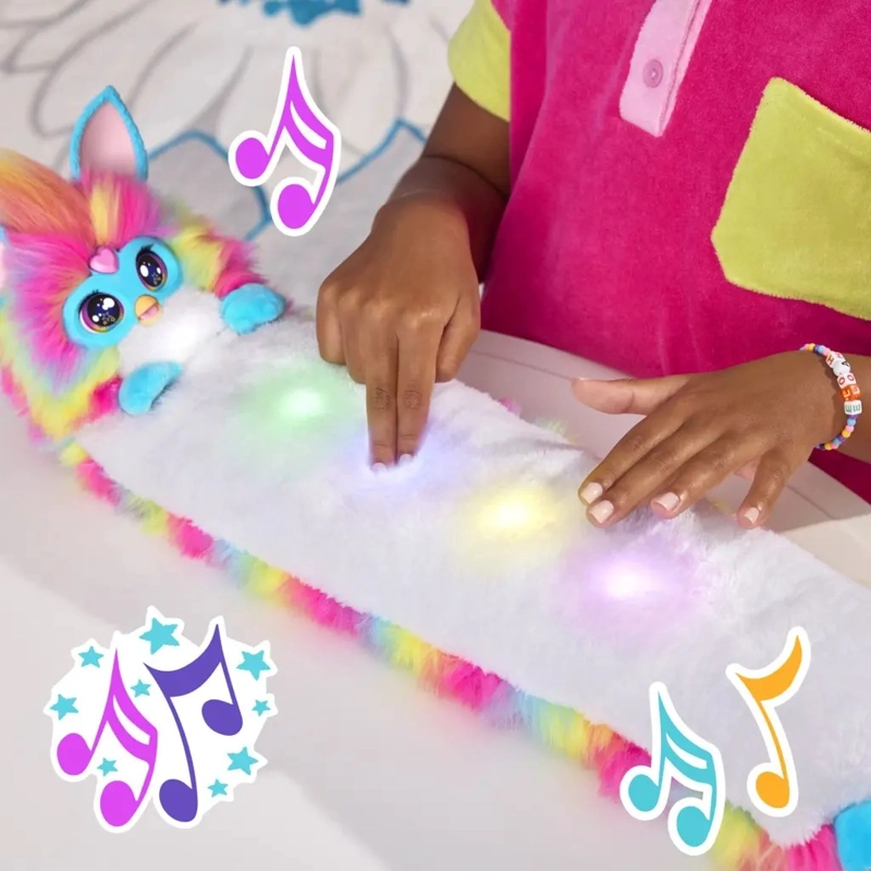 FURBY DJ PELUCHE INTERACTIVO ARCOIRIS RAINBOW - 4