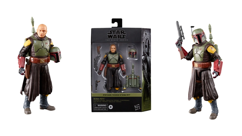 STAR WARS BLACK SERIES THE BOOK OF BOBA FETT B F THRONE ROOM - 6