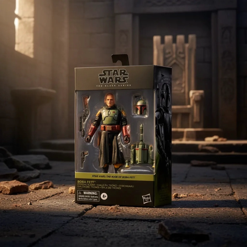 STAR WARS BLACK SERIES THE BOOK OF BOBA FETT B F THRONE ROOM - 7