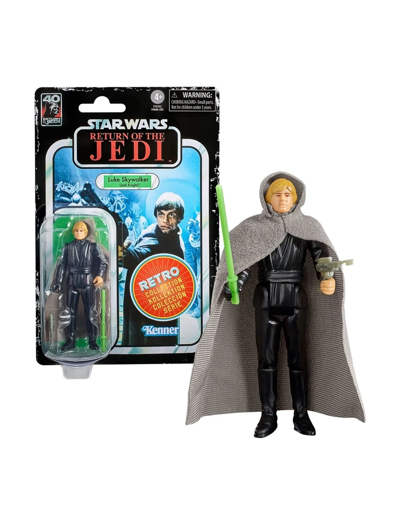 FIGURA RETRO KENNER STAR WARS JEDI KNIGHT LUKE SKYWALKER - 1