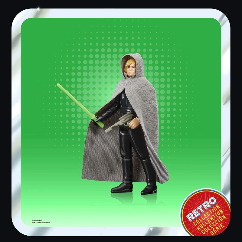 FIGURA RETRO KENNER STAR WARS JEDI KNIGHT LUKE SKYWALKER - 6