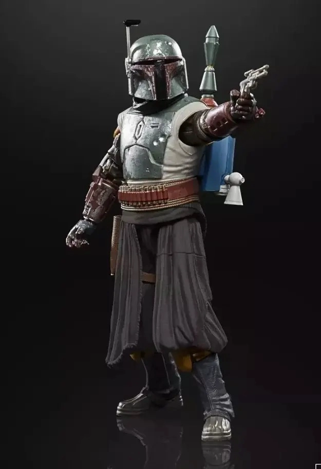 STAR WARS THE MANDALORIAN FIGURA BOBA FETT TYTHON BLACK S - 4