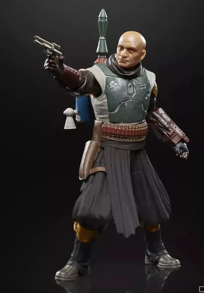 STAR WARS THE MANDALORIAN FIGURA BOBA FETT TYTHON BLACK S - 5