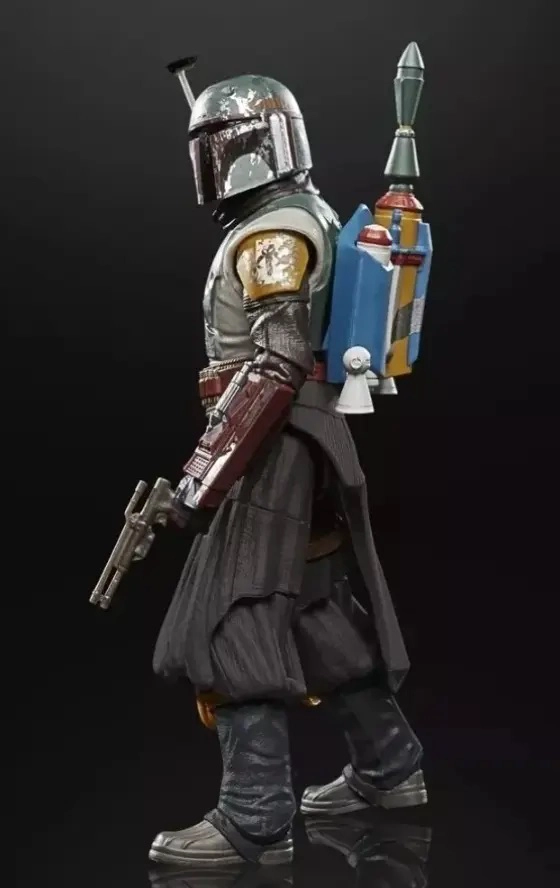 STAR WARS THE MANDALORIAN FIGURA BOBA FETT TYTHON BLACK S - 7