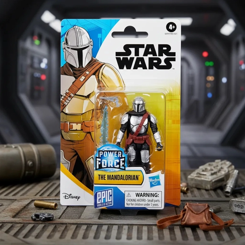 STAR WARS EPIC WORLD ACTION POWER THE FORCE THE MANDALORIAN - 2