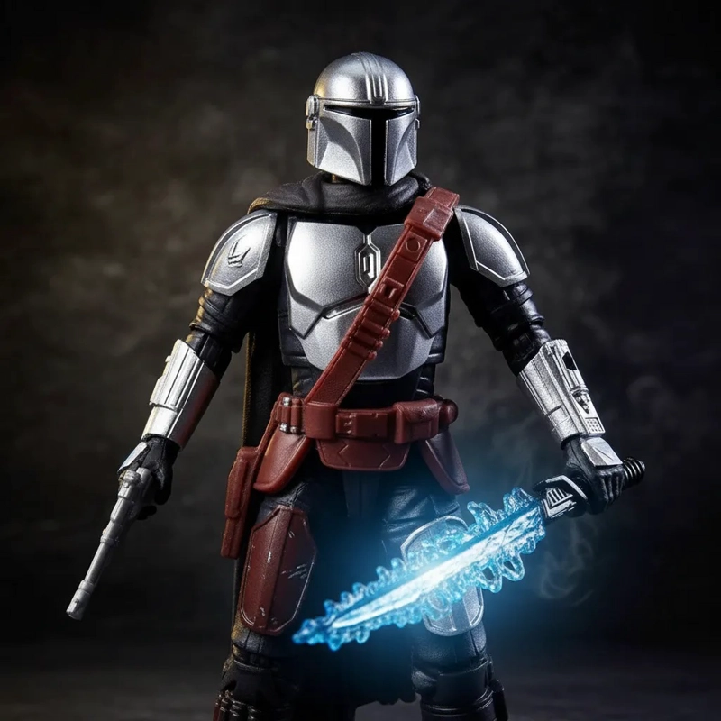 STAR WARS EPIC WORLD ACTION POWER THE FORCE THE MANDALORIAN - 4