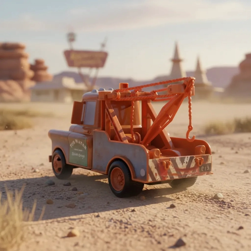 CARS PIXAR FRIENDSHIP TEAM MATE VEHICULO AUTO RC - 4