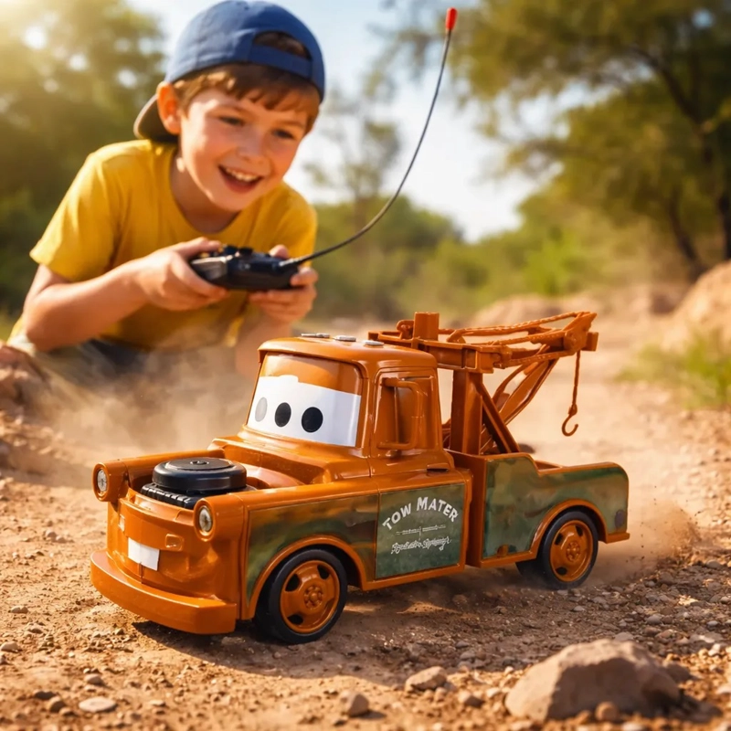 CARS PIXAR FRIENDSHIP TEAM MATE VEHICULO AUTO RC - 6