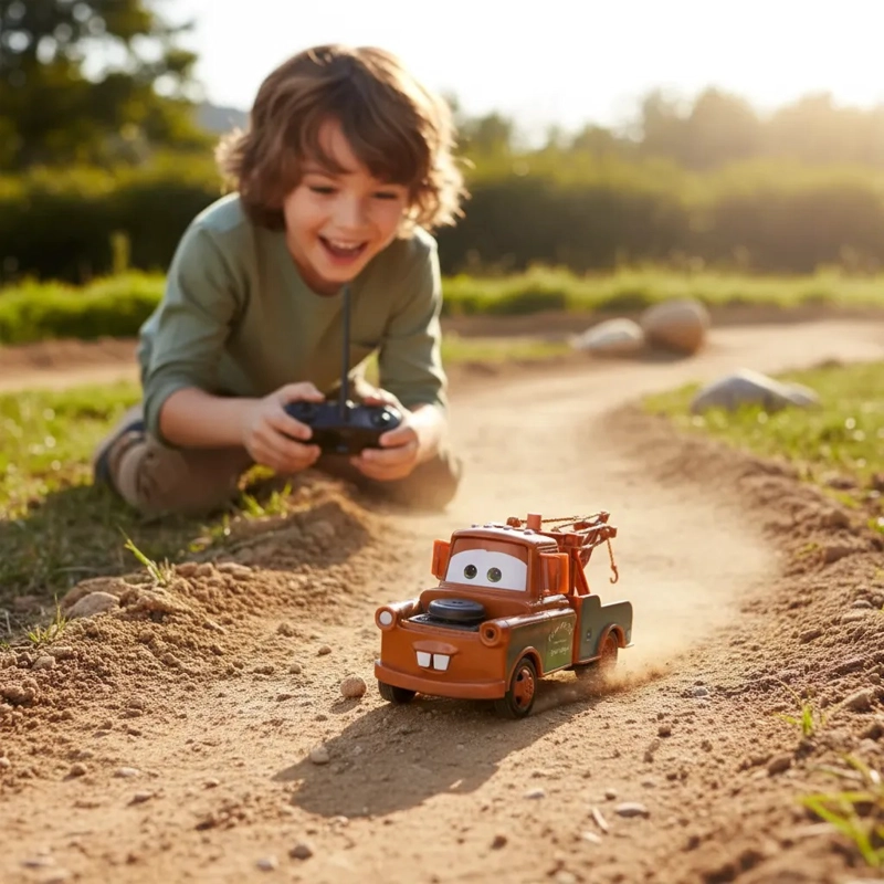 CARS PIXAR FRIENDSHIP TEAM MATE VEHICULO AUTO RC - 7