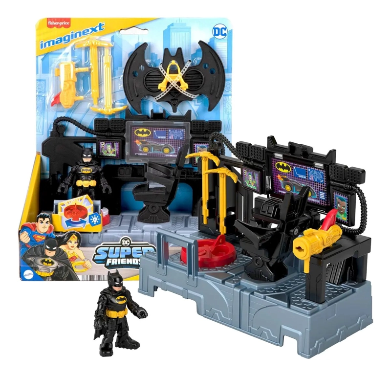 IMAGINEXT DC SUPER FRIENDS SET CENTRO DE CONTROL BATMAN - 1