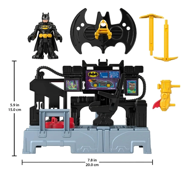 IMAGINEXT DC SUPER FRIENDS SET CENTRO DE CONTROL BATMAN - 3