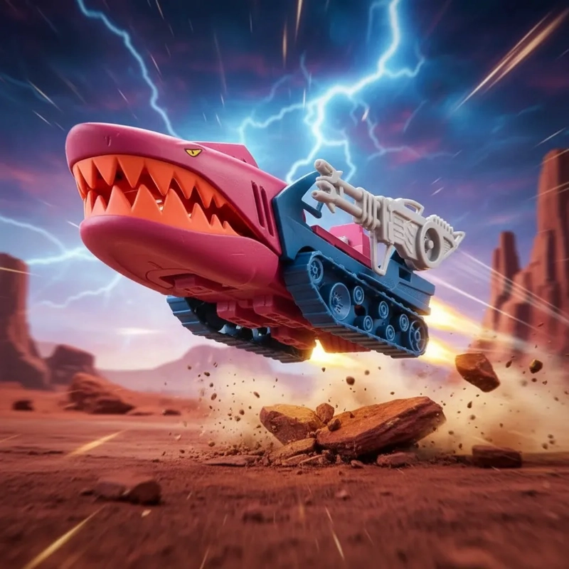ORIGINS HE-MAN MASTERS OF THE UNIVERSE LAND SHARK MOTU - 3