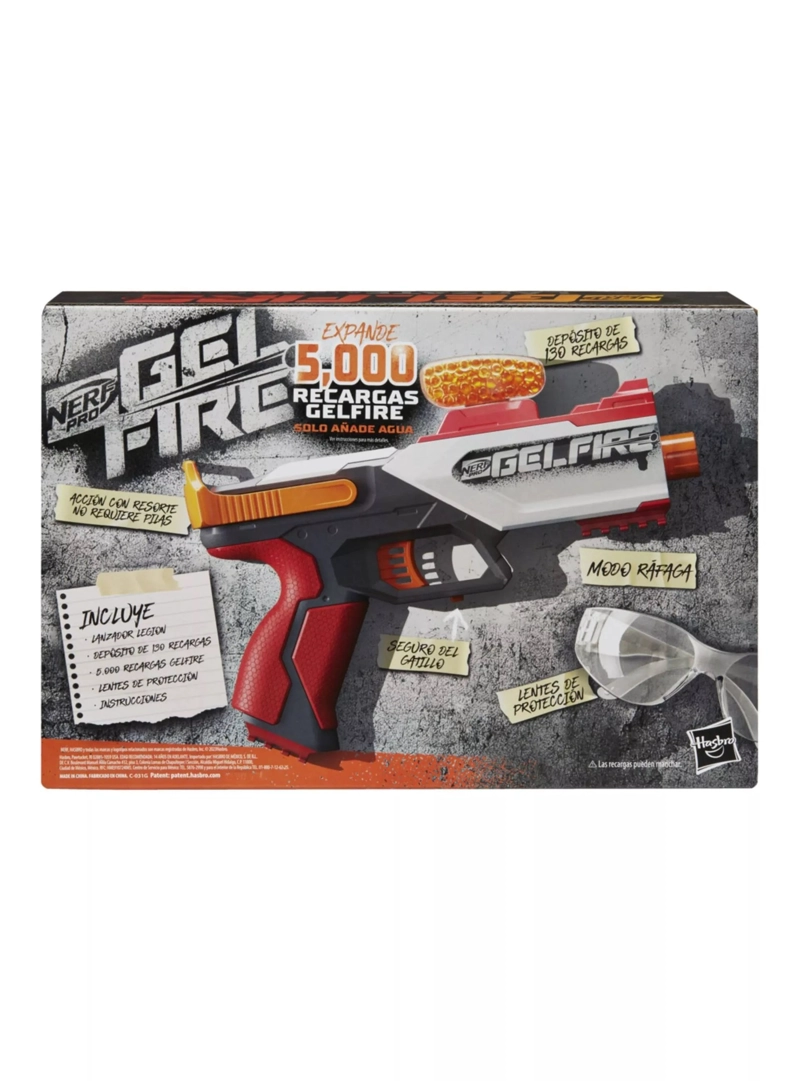 NERF PRO GELFIRE LEGION LANZADOR 5000 RONDAS BLASTER PISTOLA - 5