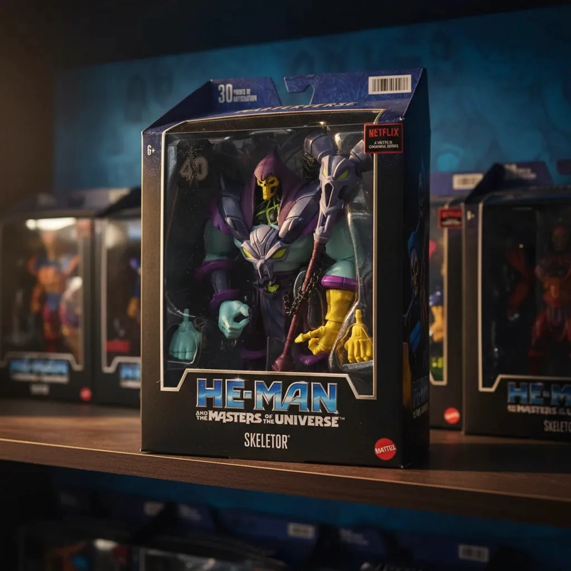 SKELETOR MASTERS OF THE UNIVERSE MASTERVERSE HE MAN MOTU - 8