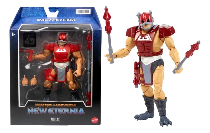 FIGURA ZODAC HE MAN NEW ETERNIA MASTERS MASTERVERSE MOTU - 1