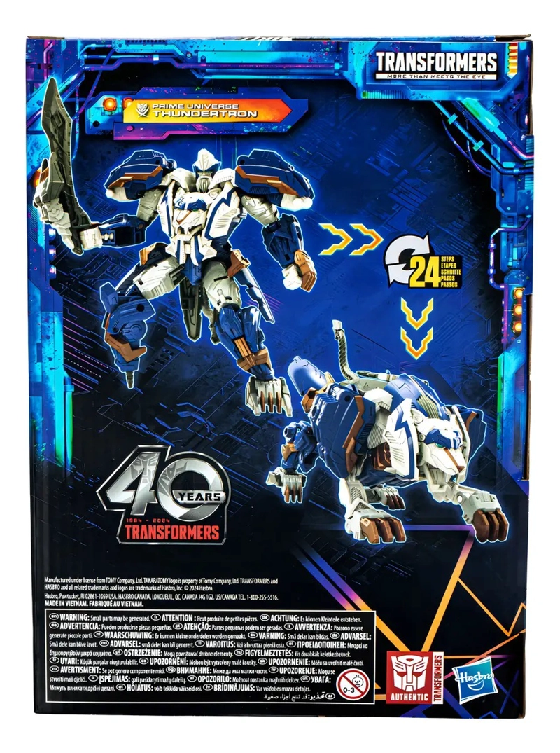 FIGURA TRANSFORMERS LEGACY UNITED PRIME UNIVERSE THUNDERTRON - 7