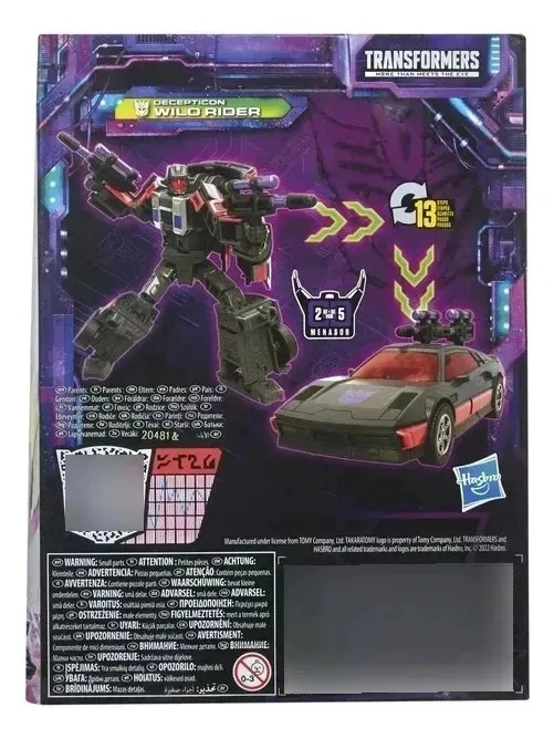 FIGURA HASBRO TRANSFORMERS GENERATIONS LEGACY WILD RIDER - 7