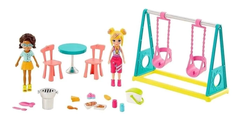 MUÑECA POLLY POCKET PICNIC EN EL PARQUE GWD81 PLAY SET - 4