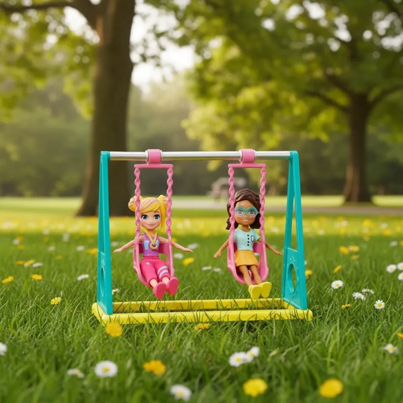 MUÑECA POLLY POCKET PICNIC EN EL PARQUE GWD81 PLAY SET - 6