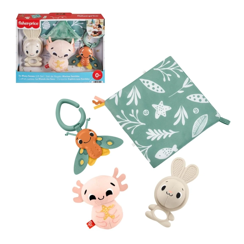 FISHER PRICE BABY SET DE REGALO MUCHOS SENTIDOS SENSORIAL - 5