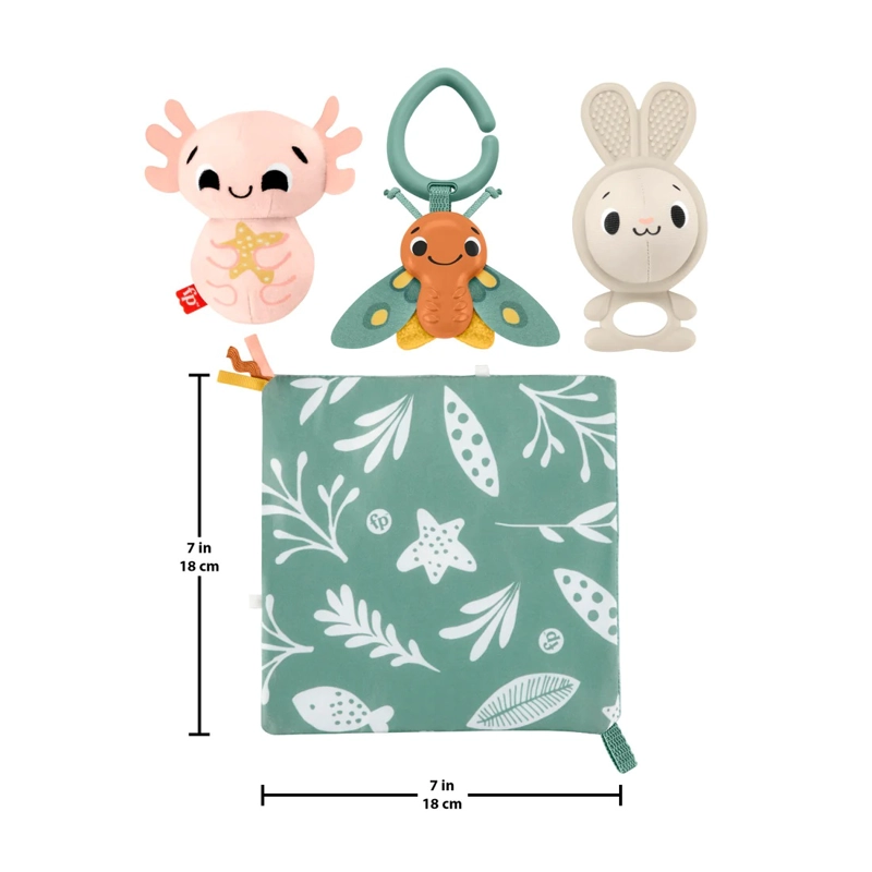 FISHER PRICE BABY SET DE REGALO MUCHOS SENTIDOS SENSORIAL - 6