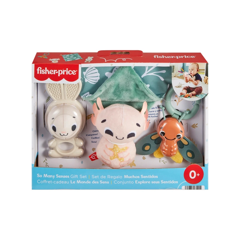 FISHER PRICE BABY SET DE REGALO MUCHOS SENTIDOS SENSORIAL - 9