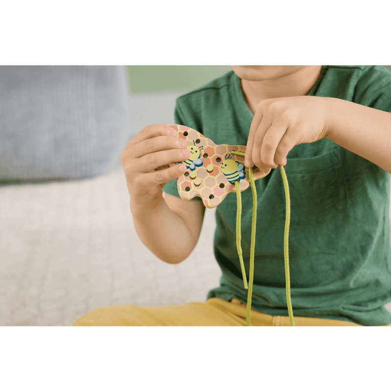 FISHER PRICE JUGUETE PARA BEBE S JARDIN DE MADERA Y CORDONES - 5