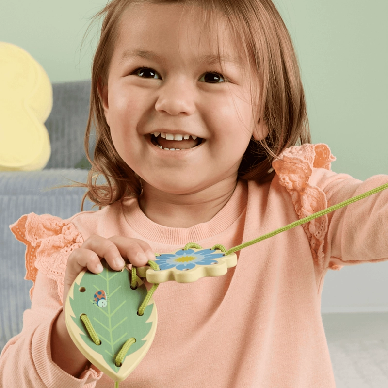 FISHER PRICE JUGUETE PARA BEBE S JARDIN DE MADERA Y CORDONES - 6