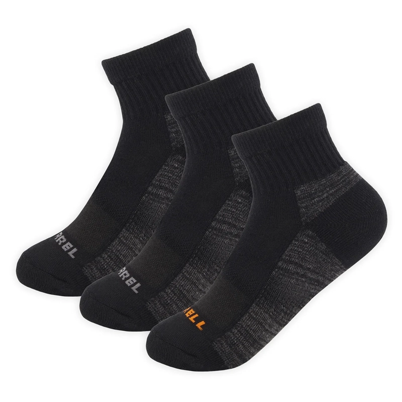 CALCETIN UNISEX TRABAJO DIARIO ANKLE TRIPACK NEGRO MERRELL - 1