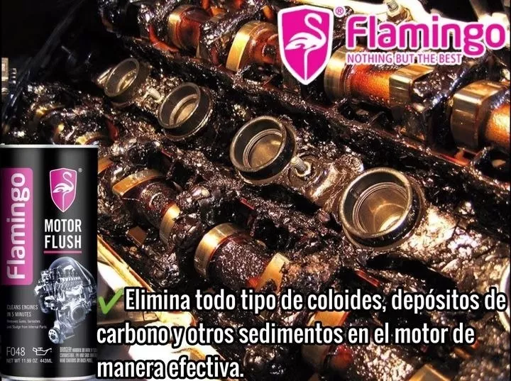 LIMPIADOR DE MOTOR 443 ML FLAMINGOCHILE - 2
