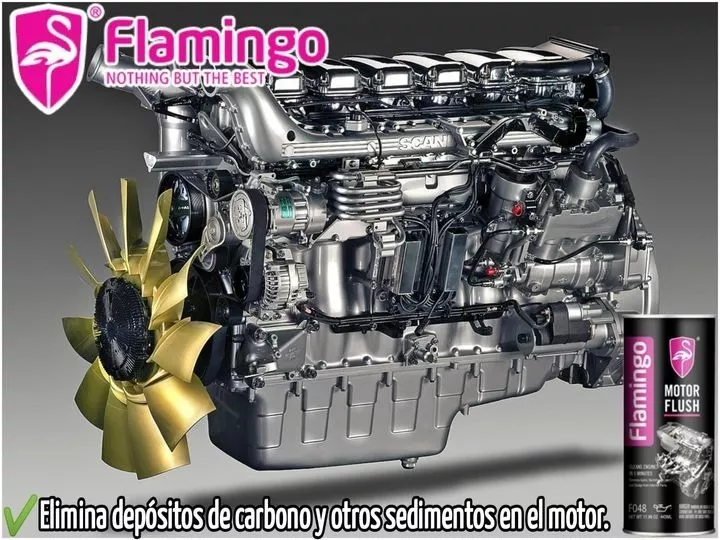 LIMPIADOR DE MOTOR 443 ML FLAMINGOCHILE - 3