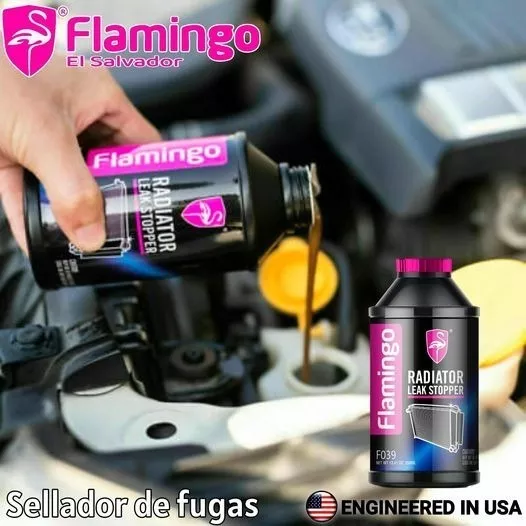 TAPA FUGAS RADIADOR 354 ML FLAMINGOCHILE (SELLANTE RADIADOR) - 2