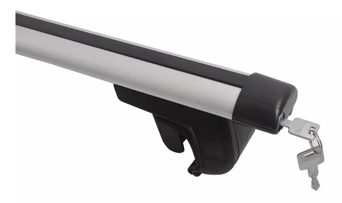 BARRAS PORTAEQUIPAJE 1.20 MT UNIVERSAL + LLAVE SEGURIDAD - 5
