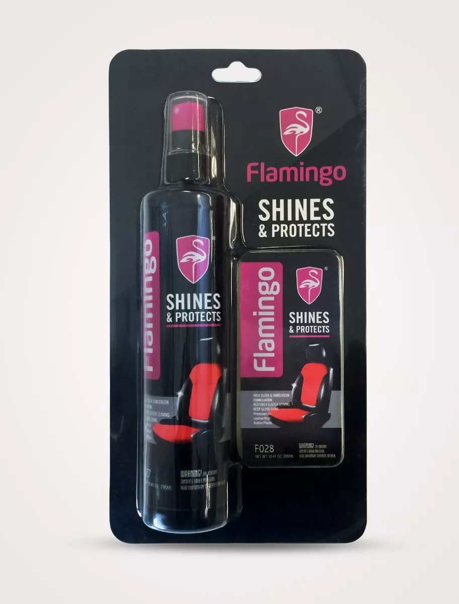 SET PROTECTOR DE TAPIZ Y BRILLO 295ML FLAMINGOCHILE - 1