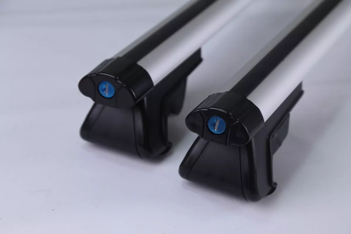 BARRAS PORTAEQUIPAJE 1.35 MT UNIVERSAL + LLAVE SEGURIDAD - 5