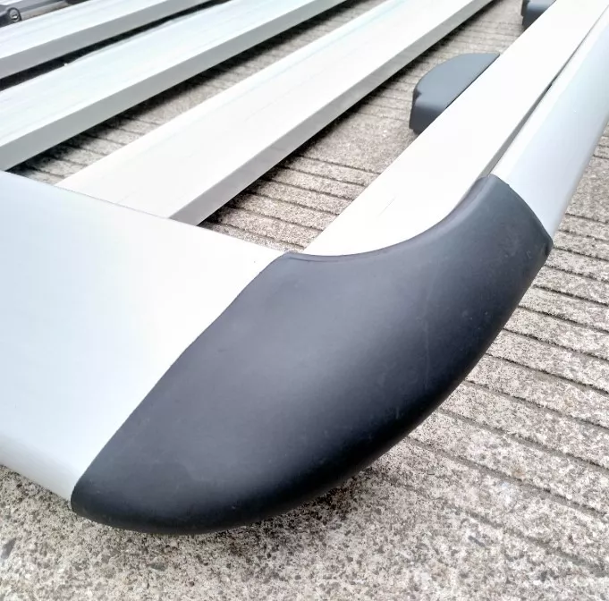 PARRILLA AUTO ALUMINIO 129 CMS X 99 CMS + LLAVE SEGURIDAD - 4