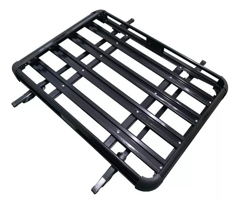 PARRILLA DE AUTO NEGRA 130 CM X 90CM + BARRAS PORTA EQUIPAJE - 3