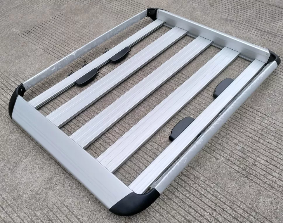 PARRILLA AUTO ALUMINIO 159 CMS X 99 CMS + LLAVE SEGURIDAD - 3