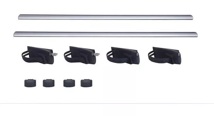 BARRA PORTAEQUIPAJE UNIVERSAL ALUMINIO 137 CM + LLAVE - 3
