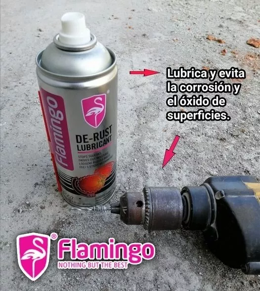 LUBRICANTE MULTIPROPOSITO (SÍMIL WD-40) 450 ML FLAMINGOCHILE - 4